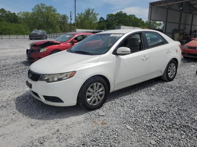 KNAFU4A2XB5433513 - 2011 KIA FORTE EX WHITE photo 1