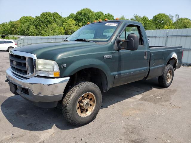 1FTNF21L32EB73672 - 2002 FORD F-250 SUPER DUTY GREEN photo 1