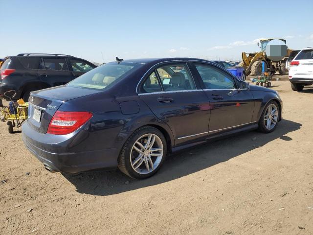 WDDGF8BB8CR231521 - 2012 MERCEDES-BENZ C 300 4MATIC BLUE photo 3