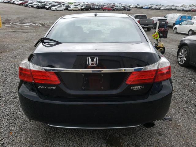 1HGCR2F81DA260193 - 2013 HONDA ACCORD EXL BLACK photo 6