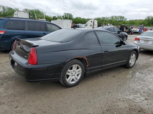 2G1WK16K879418298 - 2007 CHEVROLET MONTE CARL LT BLACK photo 3