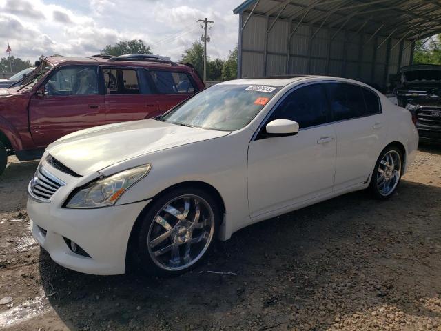 JN1DV6AP3BM830455 - 2011 INFINITI G25 BASE WHITE photo 1