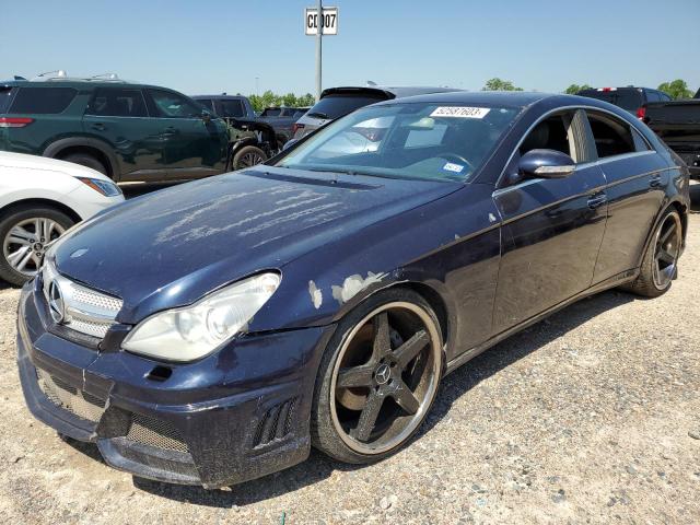 WDDDJ75X06A061323 - 2006 MERCEDES-BENZ CLS 500C BLUE photo 1