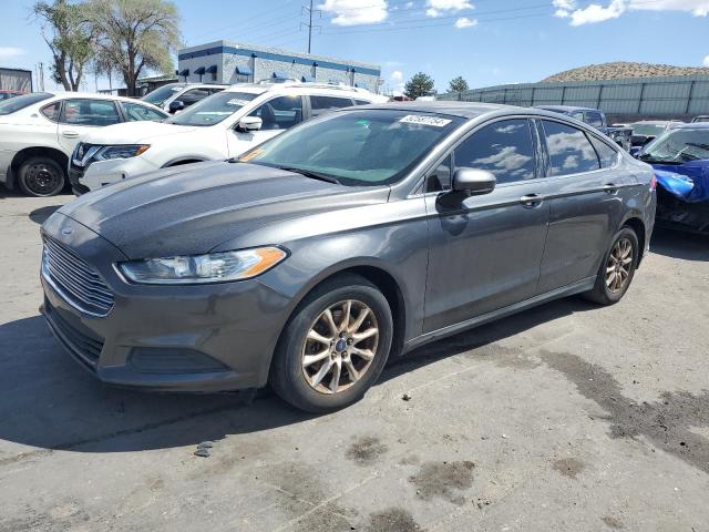 3FA6P0G78FR157668 - 2015 FORD FUSION S CHARCOAL photo 1