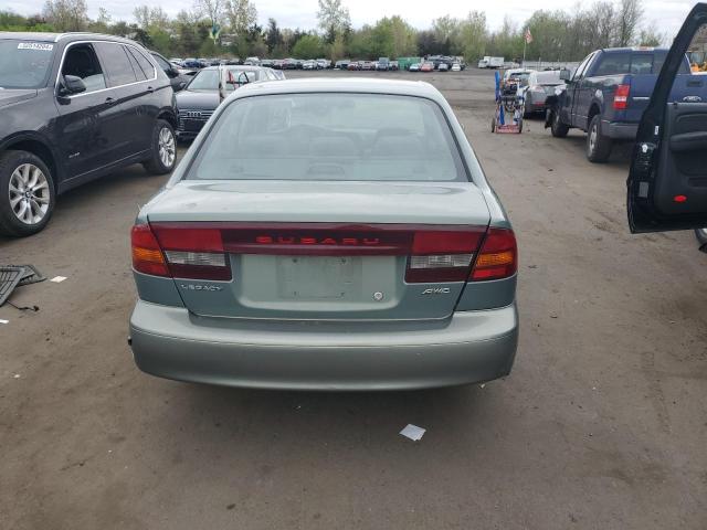 4S3BE625147210058 - 2004 SUBARU LEGACY L SPECIAL GREEN photo 6