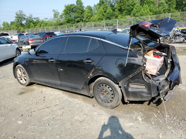 KNAGN4A72B5093951 - 2011 KIA OPTIMA EX BLACK photo 2