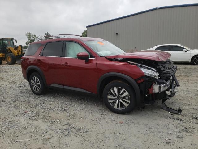 5N1DR3CC8PC228167 - 2023 NISSAN PATHFINDER SL RED photo 4