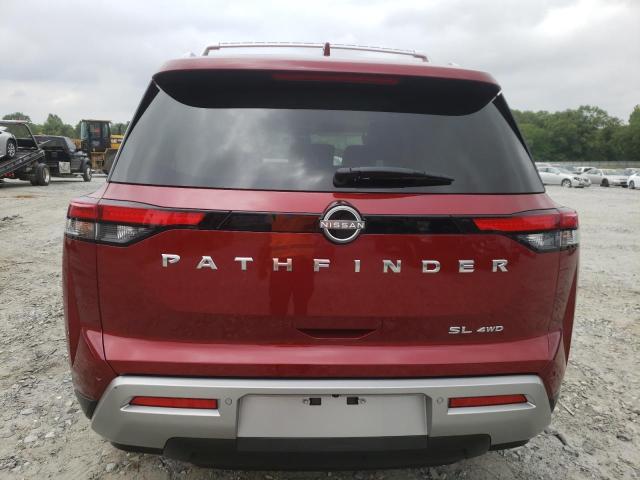 5N1DR3CC8PC228167 - 2023 NISSAN PATHFINDER SL RED photo 6