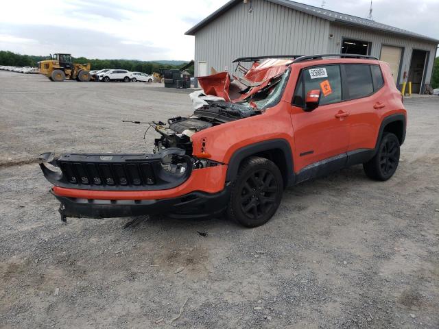 ZACCJBBB7JPJ12307 - 2018 JEEP RENEGADE LATITUDE ORANGE photo 1