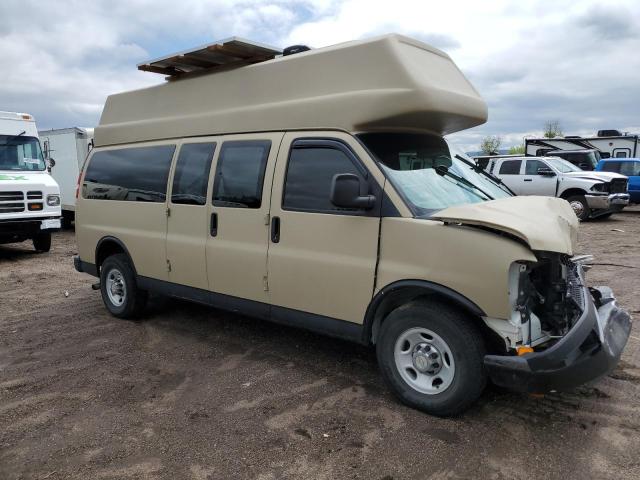 1GAZG1FG8E1176687 - 2014 CHEVROLET EXPRESS G3 LT TAN photo 1