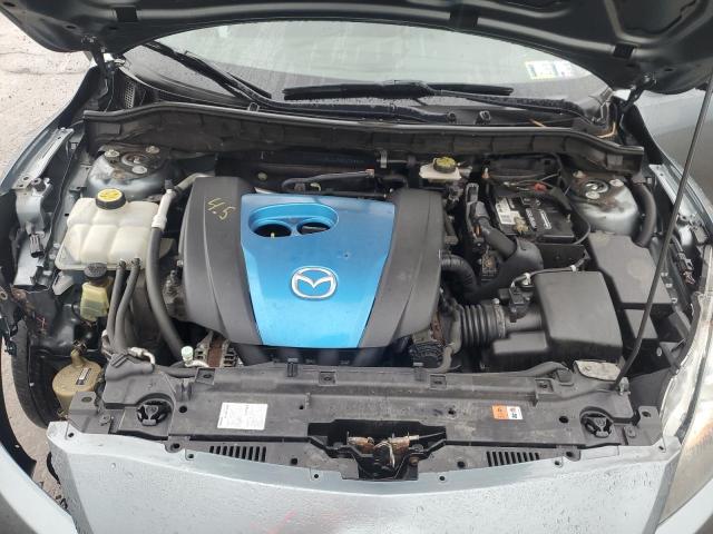 JM1BL1L72D1743886 - 2013 MAZDA 3 I TEAL photo 11