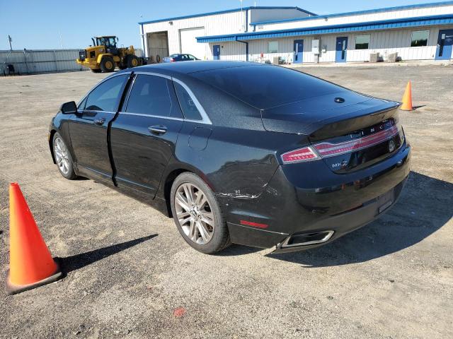 3LN6L2JK4DR805255 - 2013 LINCOLN MKZ BLACK photo 2