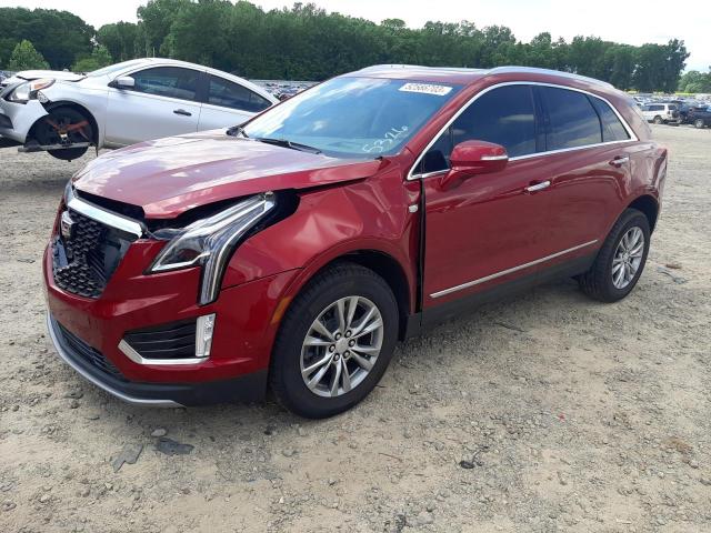 1GYKNCR44NZ132130 - 2022 CADILLAC XT5 PREMIUM LUXURY RED photo 1