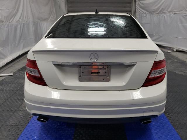 WDDGF81X69R053307 - 2009 MERCEDES-BENZ C 300 4MATIC WHITE photo 6