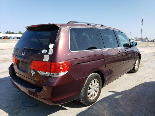 5FNRL38719B006227 - 2009 HONDA ODYSSEY EXL BURGUNDY photo 3