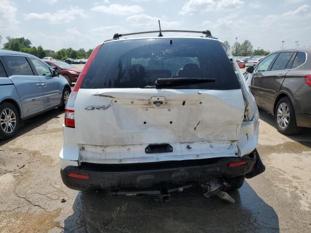 JHLRE48597C033266 - 2007 HONDA CR-V EX WHITE photo 6