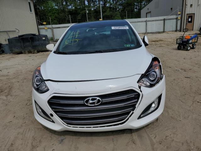 KMHD35LH6GU304911 - 2016 HYUNDAI ELANTRA GT WHITE photo 5