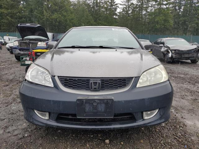 1HGEM22955L065127 - 2005 HONDA CIVIC EX GRAY photo 5