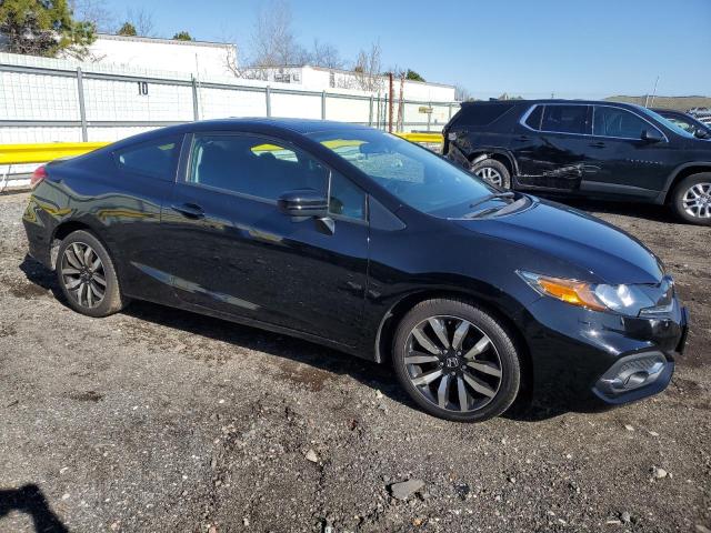 2HGFG3B02FH513423 - 2015 HONDA CIVIC EXL BLACK photo 4