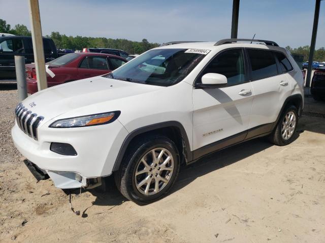 1C4PJLCB8JD539180 - 2018 JEEP CHEROKEE LATITUDE WHITE photo 1