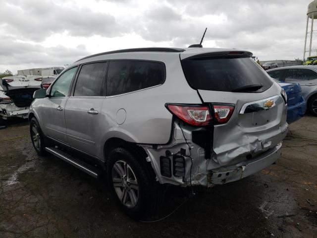 1GNKRGKD3HJ175444 - 2017 CHEVROLET TRAVERSE LT SILVER photo 2