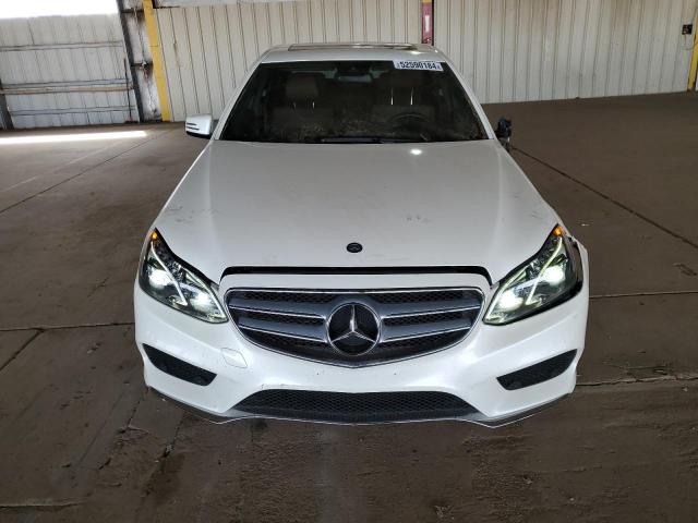 WDDHF5KB0EA849825 - 2014 MERCEDES-BENZ E 350 WHITE photo 5