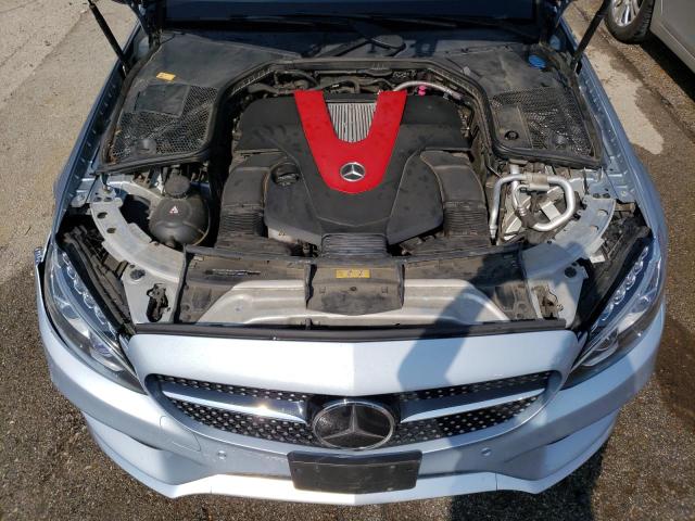 55SWF6EB3GU107446 - 2016 MERCEDES-BENZ C 450 4MATIC AMG SILVER photo 11