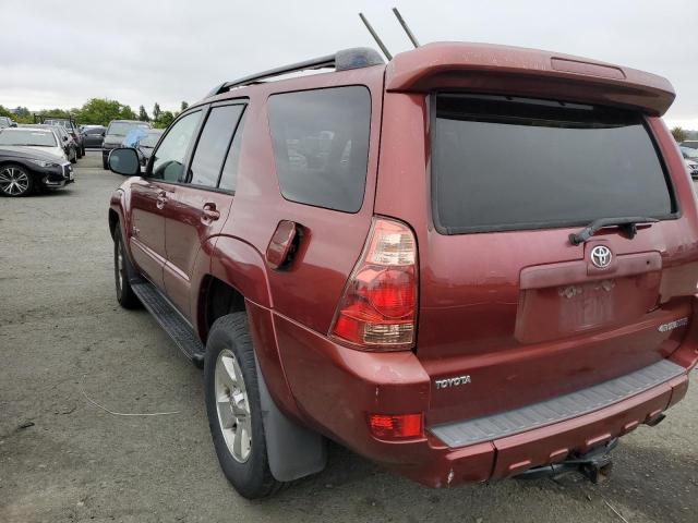 JTEBT14R958027023 - 2005 TOYOTA 4RUNNER SR5 BURGUNDY photo 2