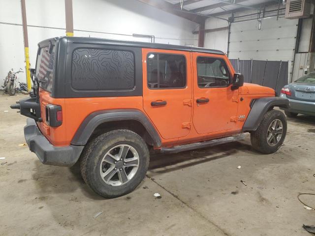 1C4HJXDG0JW290884 - 2018 JEEP WRANGLER U SPORT ORANGE photo 3