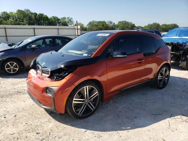 WBY1Z4C58FV500734 - 2015 BMW I3 REX ORANGE photo 1