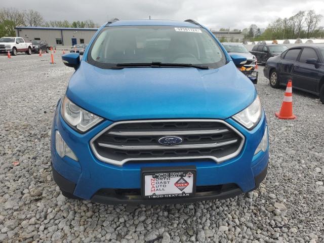 MAJ3P1TE2JC222759 - 2018 FORD ECOSPORT SE BLUE photo 5