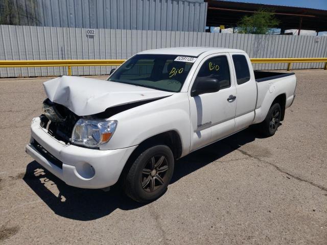 5TETX22N75Z032917 - 2005 TOYOTA TACOMA ACCESS CAB თეთრი ფოტო 1