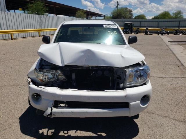 5TETX22N75Z032917 - 2005 TOYOTA TACOMA ACCESS CAB თეთრი ფოტო 5