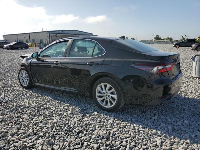 4T1C11AK0MU553872 - 2021 TOYOTA CAMRY LE BLACK photo 2