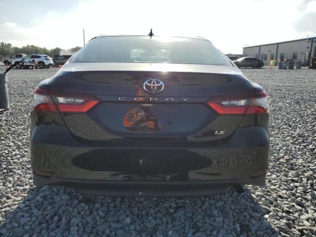 4T1C11AK0MU553872 - 2021 TOYOTA CAMRY LE BLACK photo 6