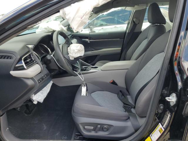 4T1C11AK0MU553872 - 2021 TOYOTA CAMRY LE BLACK photo 7
