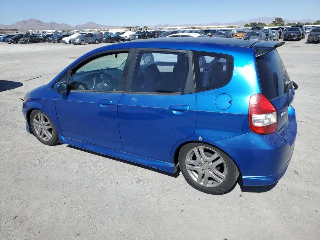 JHMGD38697S037476 - 2007 HONDA FIT S ლურჯი ფოტო 2