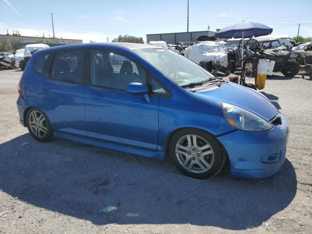 JHMGD38697S037476 - 2007 HONDA FIT S ლურჯი ფოტო 4