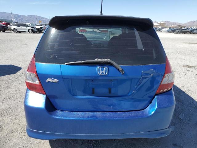 JHMGD38697S037476 - 2007 HONDA FIT S ლურჯი ფოტო 6