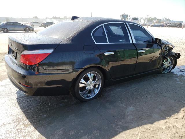 WBANV93538CW55067 - 2008 BMW 535 XI BLACK photo 3