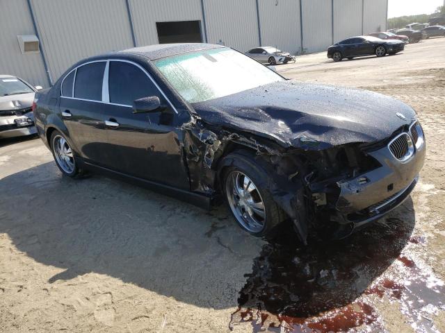 WBANV93538CW55067 - 2008 BMW 535 XI BLACK photo 4