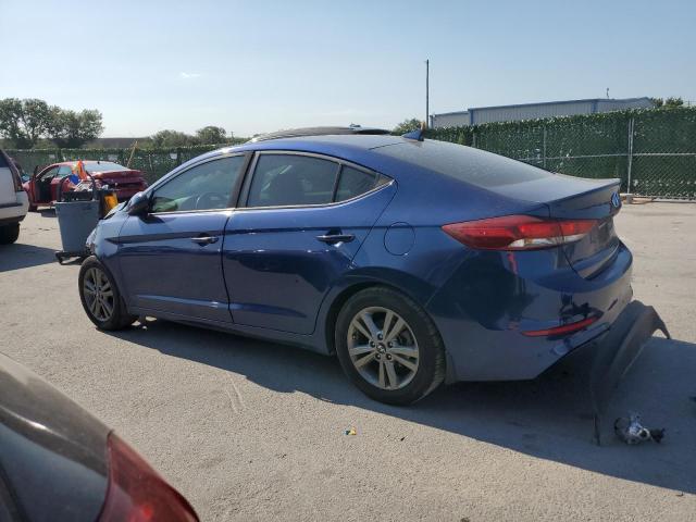 5NPD84LF2JH373790 - 2018 HYUNDAI ELANTRA SEL BLUE photo 2