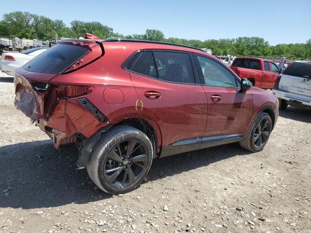 LRBFZNR4XND136802 - 2022 BUICK ENVISION ESSENCE Qırmızı foto 3