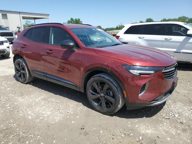 LRBFZNR4XND136802 - 2022 BUICK ENVISION ESSENCE Qırmızı foto 4