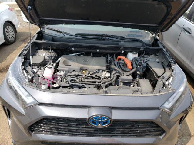 2T3E6RFV6NW037147 - 2022 TOYOTA RAV4 XSE GRAY photo 11