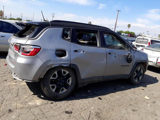 3C4NJDDB5HT679784 - 2017 JEEP COMPASS TRAILHAWK SILVER photo 3