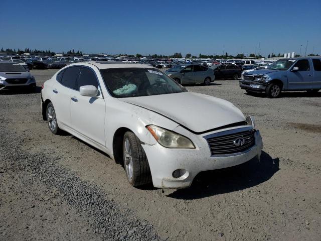 JN1BY1AP3BM321712 - 2011 INFINITI M37 WHITE photo 4