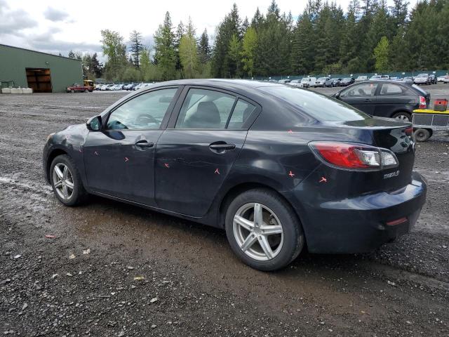 JM1BL1U76D1831340 - 2013 MAZDA 3 I GRAY photo 2