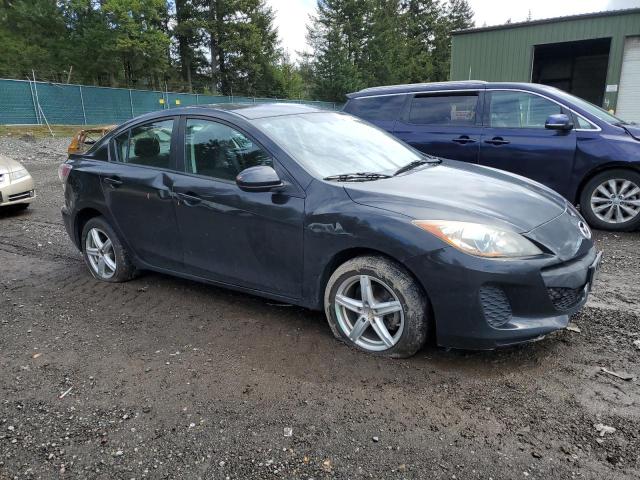 JM1BL1U76D1831340 - 2013 MAZDA 3 I GRAY photo 4