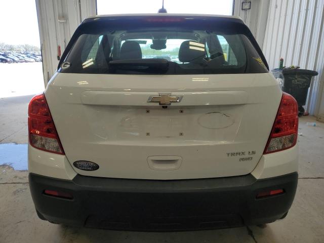 KL7CJPSB5FB118458 - 2015 CHEVROLET TRAX 1LS WHITE photo 6